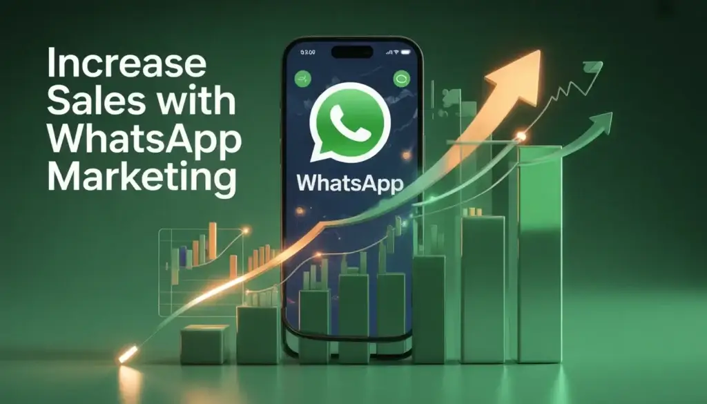 Increase Sales with WhatsApp Marketing تعرّف على أفضل استراتيجيات التسويق عبر واتساب باستخدام WhatsApp Business وWhatsApp Business API لزيادة المبيعات وتحقيق النجاح الرقمي.
