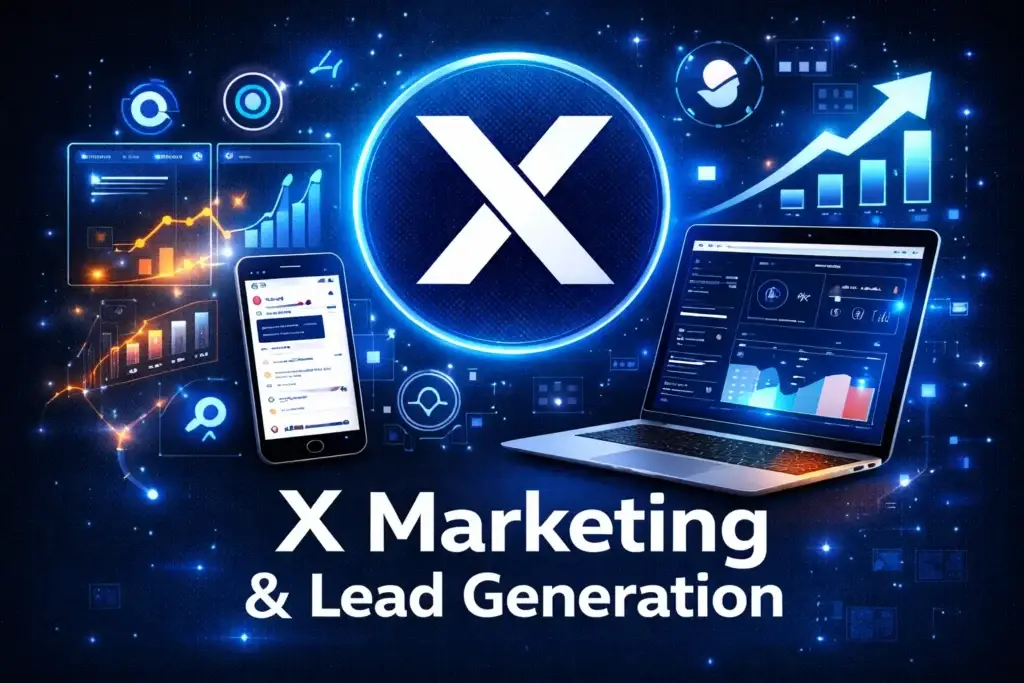 التسويق عبر X (تويتر سابقًا) وجلب العملاء المستهدفين  Leadixa اكتشف أفضل استراتيجيات التسويق عبر X (تويتر سابقًا) لجلب العملاء المستهدفين وزيادة المبيعات باستخدام خدمات Leadixa الاحترافية