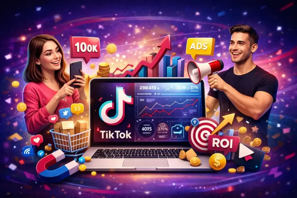 التسويق عبر تيك توك الدليل الشامل لزيادة المبيعات وبناء العلامة التجارية في 2026 tiktok leadixa