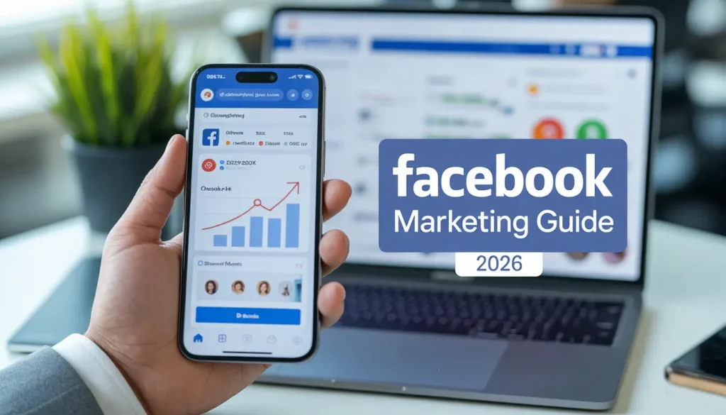 التسويق عبر فيسبوك – دليل شامل 2026
Facebook Marketing Complete Guide 2026
