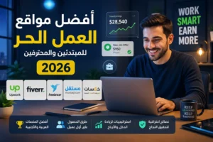أفضل مواقع العمل الحر 2026 للمبتدئين والمحترفين