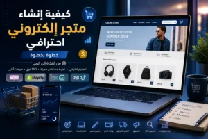كيفية إنشاء متجر إلكتروني احترافي مع لوحة تحكم متجر حديثة وتحليلات مبيعات احترافية